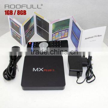 Roofull Newest MX Plus Ram 1g Rom 8g Quad Core MX Plus Ii Android TV Box MX Plus 2 RK3229 TV Box photo-2
