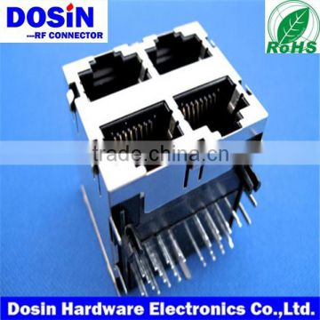 professional RJ45 Connectors, network RJ45 Plug for PCB mount Connector, 8p8c Modular Jack