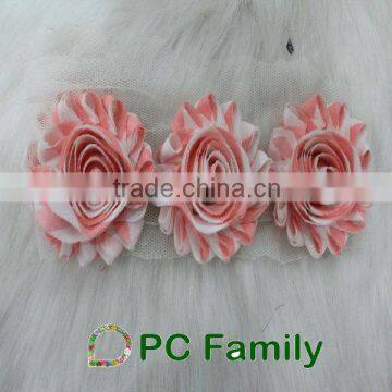 Beautiful shabby chiffon flower for girls headbands