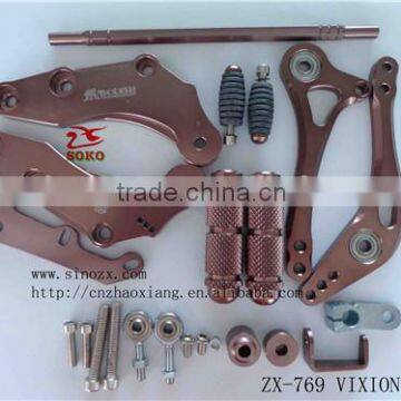 Vixion assemble motorcycle footrest/motorcycle tuning parts/motorcycle aluminum parts