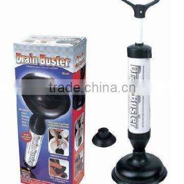 Drain Buster / Powerful Manual Multi Drain Plunger