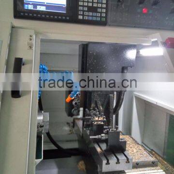 Shanghai Factory Supply Model BY20A Economical Twin Spindle CNC Lathe Machine Price photo-3