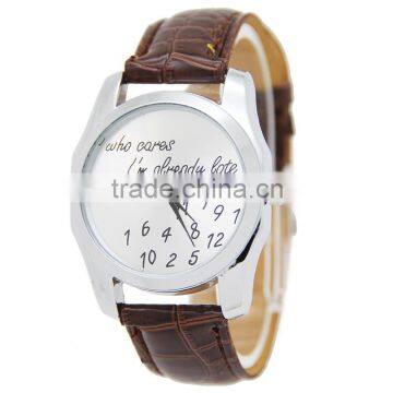 China Manufacturer Custom&OEM Fashion Watch,Luxury Quartz Watches Men, Custom Leather Watches For Men