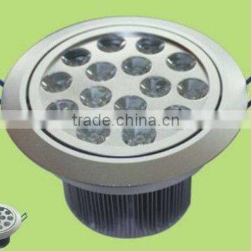 15w round aluminum commercial LED downlight