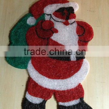 Led 2d Santa Claus Motif Light