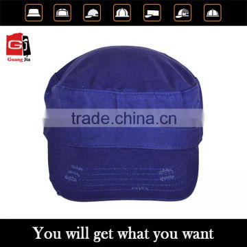 Dark blue men military officer cap