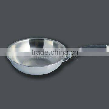 18/8 wok cooker stianless steel deep frying pots