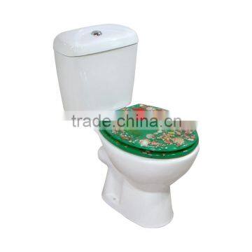 Elongated Made in China Polyresin Bathroom Sanitary Color wc Seat Cover photo-2