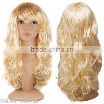 Ladies Full Wig Fancy Dress Wigs Long wig BLONDE