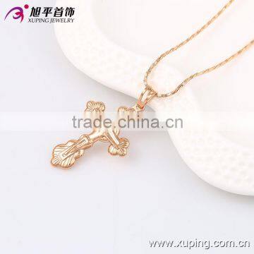 Cheap Promotional Simple Jewelry Gold Plated Charm Pendant