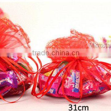 Organza Bag For Wedding Candy Round Organza Bags photo-2