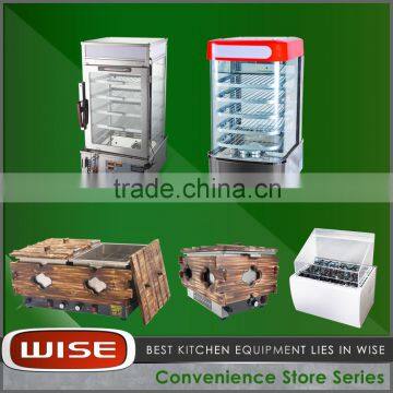 WISE Kitchen Stainless Steel Convenience Store Cooking Equipment Total Solution