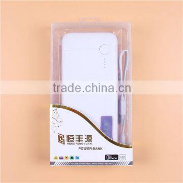Factory Wholesale 12000mAh 3 USB Power Bank With Torch Light photo-6