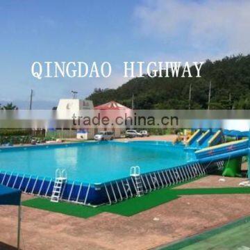 Hot saling competitive price PVC tarpaulin frame on ground pool