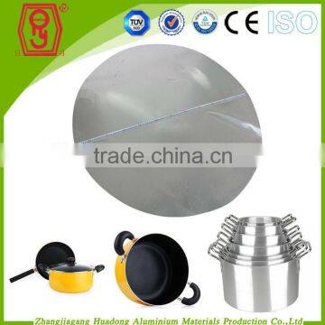 Aluminum circle/disc for lamp and pot