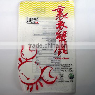 Plastic Laminated Food Packaging Bag For Frozen Food