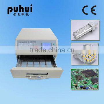 t962a reflow oven, led reflow solder oven, desktop wave soldering machine, bga reflow, SMT reflow oven,shandong taian puhui