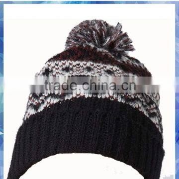 All-over Fairisle Jacquard Beanie/custom Jacquard Beanie/jacquard Knit Beanie Hat photo-2