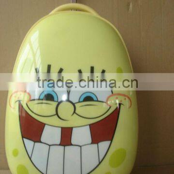 the popular ABS cute kid trolley luggage,kids trolley luggage
