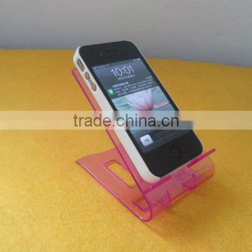 Colour Plastic PS mobile phone holder