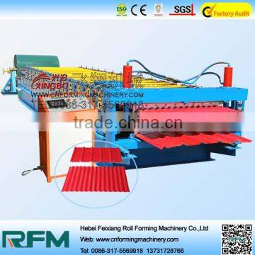 FX18-76-836 Corrugated iron sheet roll forming machine