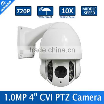 1.0MP 720P Middle Speed 10X Optical Zoom Camera IR Night-Vision Waterproof Outdoor