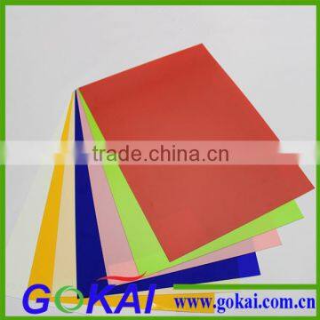 Flexible colorful rigid 4mm pvc sheet black