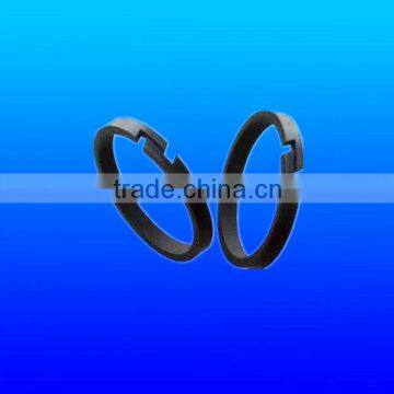 Plastic piston ring