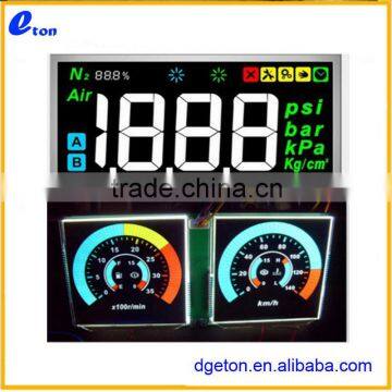 LCD screen for electric power cart