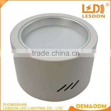 factory price dimmable round 3w 5w 7w 9w 12w 15w 18w surface mount led downlight housing