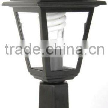 P401 Outdoor Plastic Wall Light/cheap and Classical Garden Lantern Post Lamp photo-5