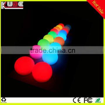 Outdoor battery operated Christmas lighted ornamental balls