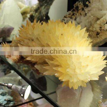 Natural Clear Quartz Crystal Cluster Points Rough Citrine Cluster Specimen