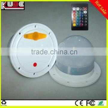 High Quality LED Light Source Decoration Lamp Base White/luminous Furniture Light Base/battery Powered Led Light With Remote photo-2
