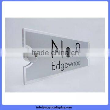 China factory price good quality led edge lit acrylic signs