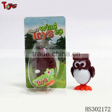 cheap wind up owl jumping baby animal toy