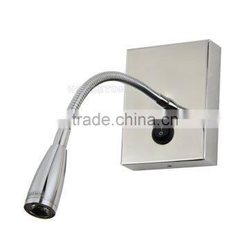 Indoor Hotel Bedside Gooseneck Led Reading Light for Bed,Gooseneck Led Reading Light for Bed,Led Reading Light for Bed WL1086 photo-2