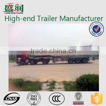 factory selling 3 axles aluminium alloy fuel tanker trailer/aluminium alloy fuel tanker semi trailer