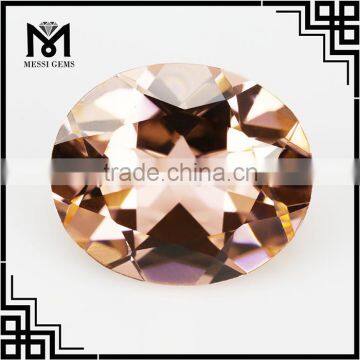 New Material Loose Gemstones 45# Oval Cut 12 x 14 Nano Stone