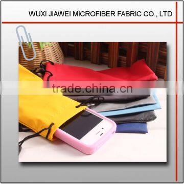 custom color microfiber mobile phone pouch