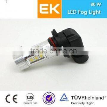 EK LIGHTING LTD 80W 50W led fog light round led led fog light projector led fog light h11/h8 purple blue 68 smd