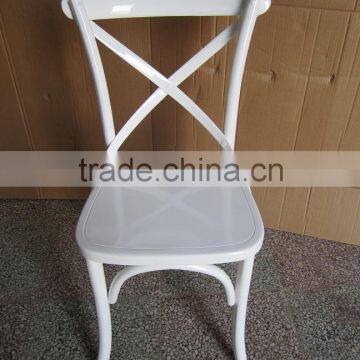 cheap antique cross back dining chair for hospitality