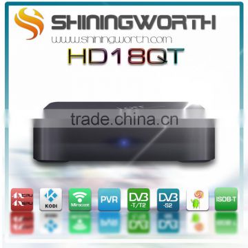 2014 HOT DVB-T2 andorid tv box Set top box full HD DVB T2