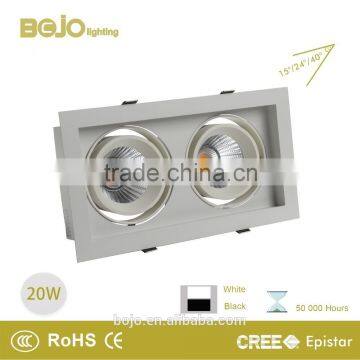 Adjustable ceiling spotlight 40w recessed cob led downlight