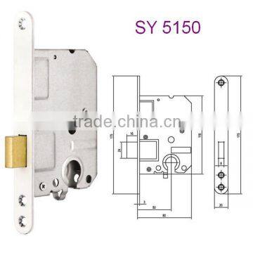 Iron and face locks for iron doors