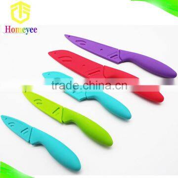 Free combination new born brighten up your kitchen stainless steel non stick coating knife