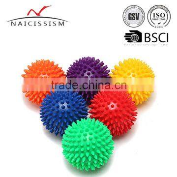 new design long spikes massage ball