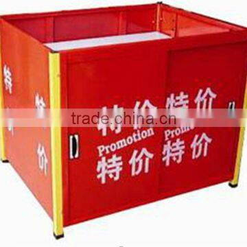 Supplier RH-PT002 1000*800*800mm Supermarket Promotion Table Desk