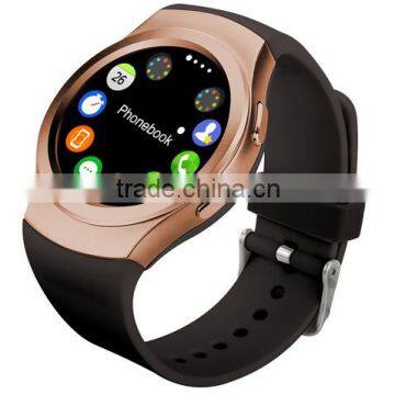 NO.1 G3 Bluetooth Smart Watch Phone Full Round Circle Wrist Smartwatch MTK2502 SIM TF Card Fitness Tracker for IOS Android Phone photo-2