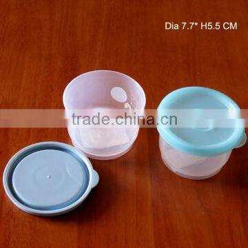 100ml plastic PP saurce container with lid